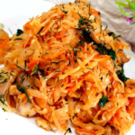 Тушеная капуста с грибами